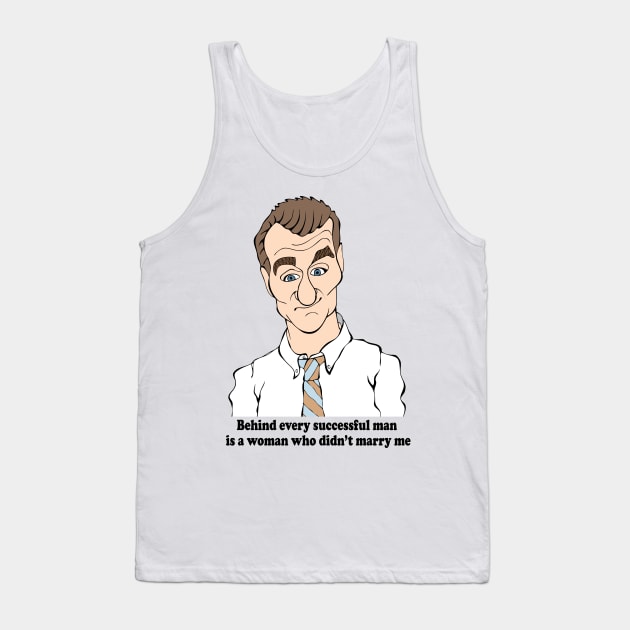 Al Bundy Tank Top by cartoonistguy